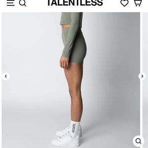 Brand new, in bag. Talentless bike shorts xl olive green 3 inch inseam